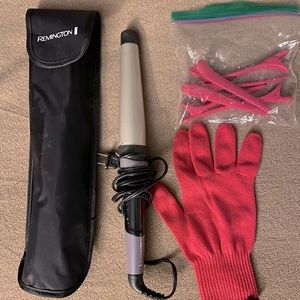 Remington curling wand set